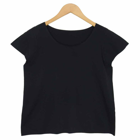 プリーツプリーズ ISSEY MIYAKE イッセイミヤケ PP62-LK912 A-POC INSIDE フレンチスリーブ カットソー ブラック系 3【中古】