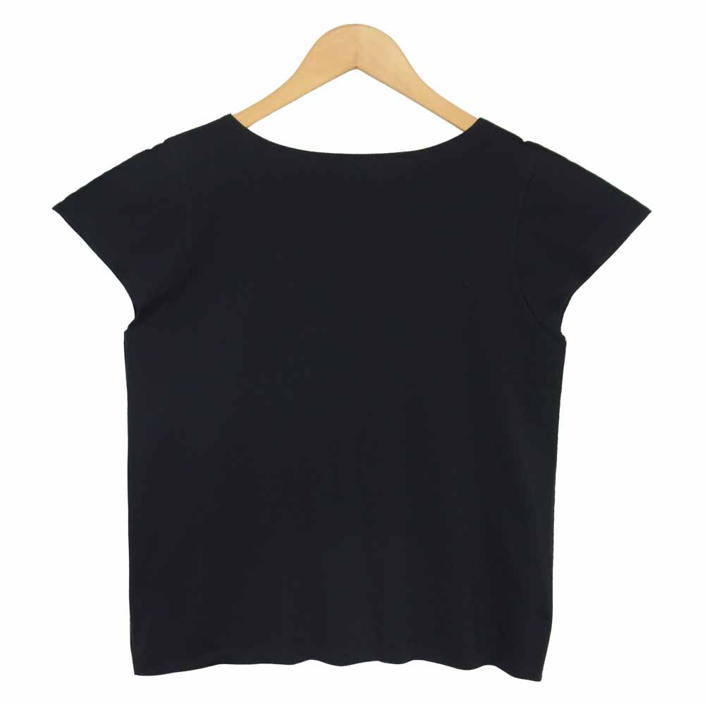 プリーツプリーズ ISSEY MIYAKE イッセイミヤケ PP62-LK912 A-POC INSIDE フレンチスリーブ カットソー ブラック系 3【中古】