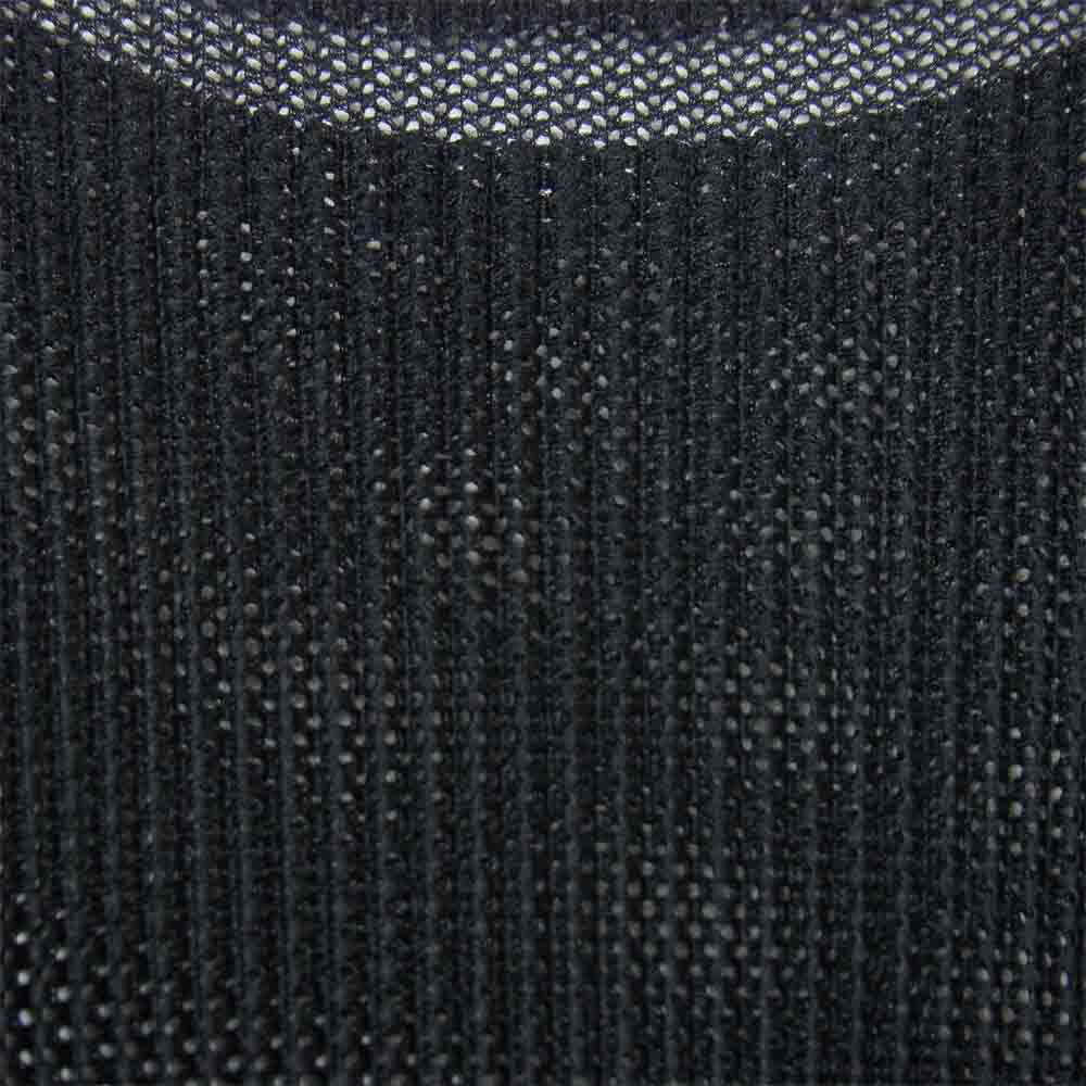 プリーツプリーズ ISSEY MIYAKE イッセイミヤケ PP73-FK252 メッシュ ノースリーブ カットソー ブラック系 3【中古】