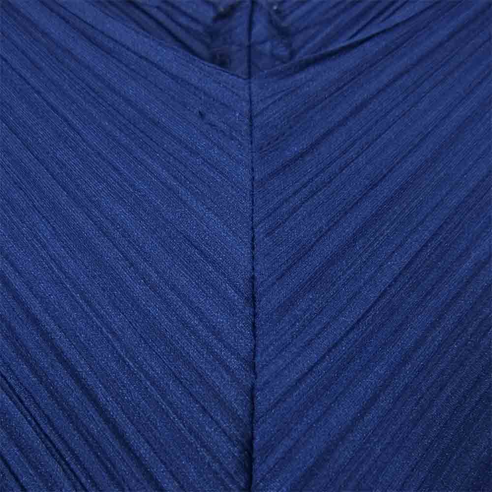 プリーツプリーズ ISSEY MIYAKE イッセイミヤケ PP63-JK594 バルーンシルエット ノースリーブ ブルー系 3【中古】
