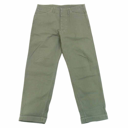 TENDERLOIN テンダーロイン T-HERRINGBONE WORK PNT ヘリンボーン ワーク パンツ カーキ系 M【中古】