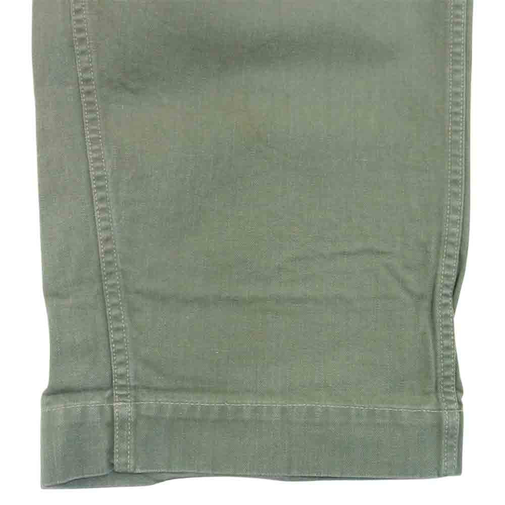 TENDERLOIN テンダーロイン T-HERRINGBONE WORK PNT ヘリンボーン ワーク パンツ カーキ系 M【中古】