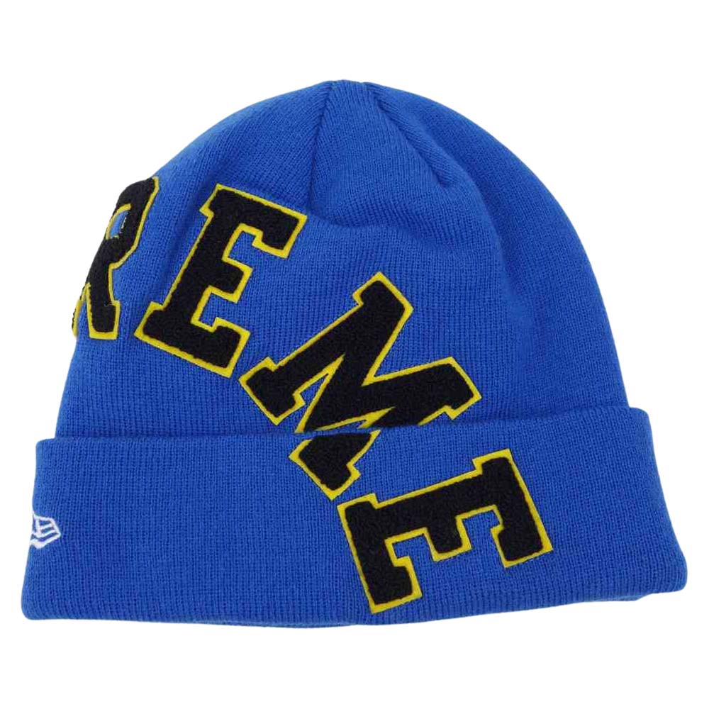 Supreme シュプリーム 20AW New Era ニューエラ Big Arc Beanie ビッグ アーク ビーニー ブルー系【中古】