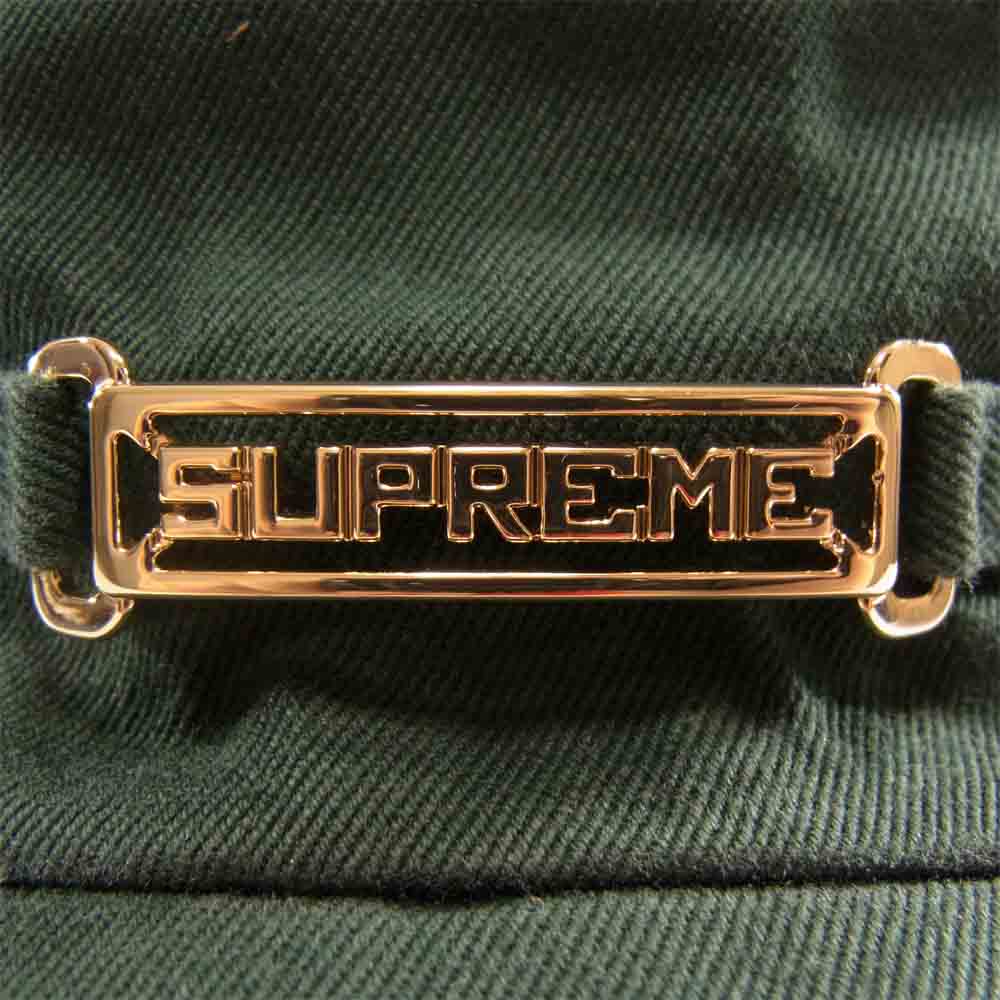 Supreme シュプリーム 20SS Metal Plate Camp Cap メタル プレート キャンプ キャップ【中古】
