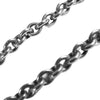 CHROME HEARTS クロムハーツ（原本無） NE CHAIN ネックレス チェーン 18インチ シルバー系 全長46cｍ程度【中古】