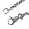 CHROME HEARTS クロムハーツ（原本無） NE CHAIN ネックレス チェーン 18インチ シルバー系 全長46cｍ程度【中古】