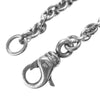 CHROME HEARTS クロムハーツ（原本無） NE CHAIN ネックレス チェーン 18インチ シルバー系 全長46cｍ程度【中古】
