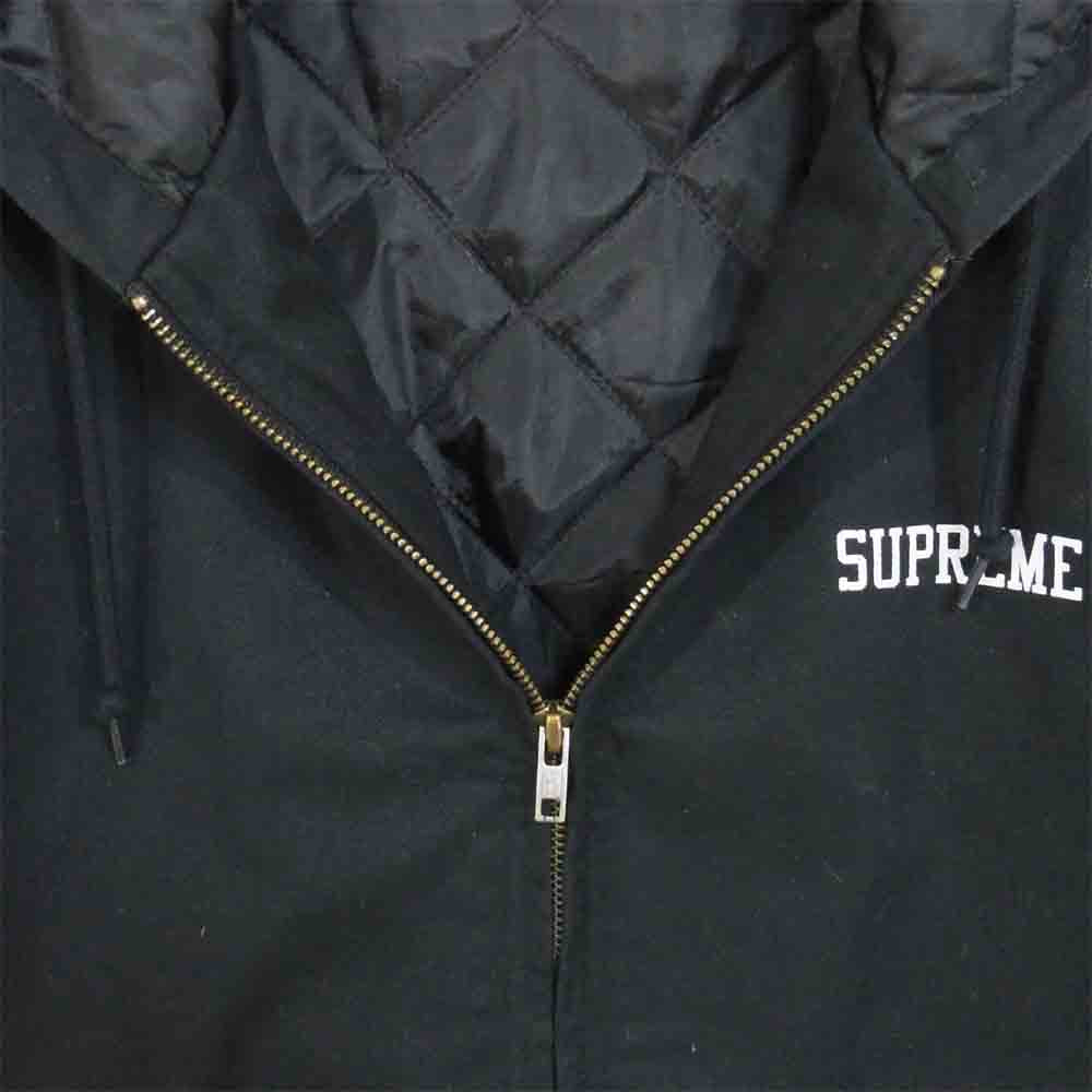 Supreme シュプリーム 14AW × Raymond Pettibon Hooded Work Jacket レイモンド ぺティボン ワーク ジャケット ブラック系 M【中古】