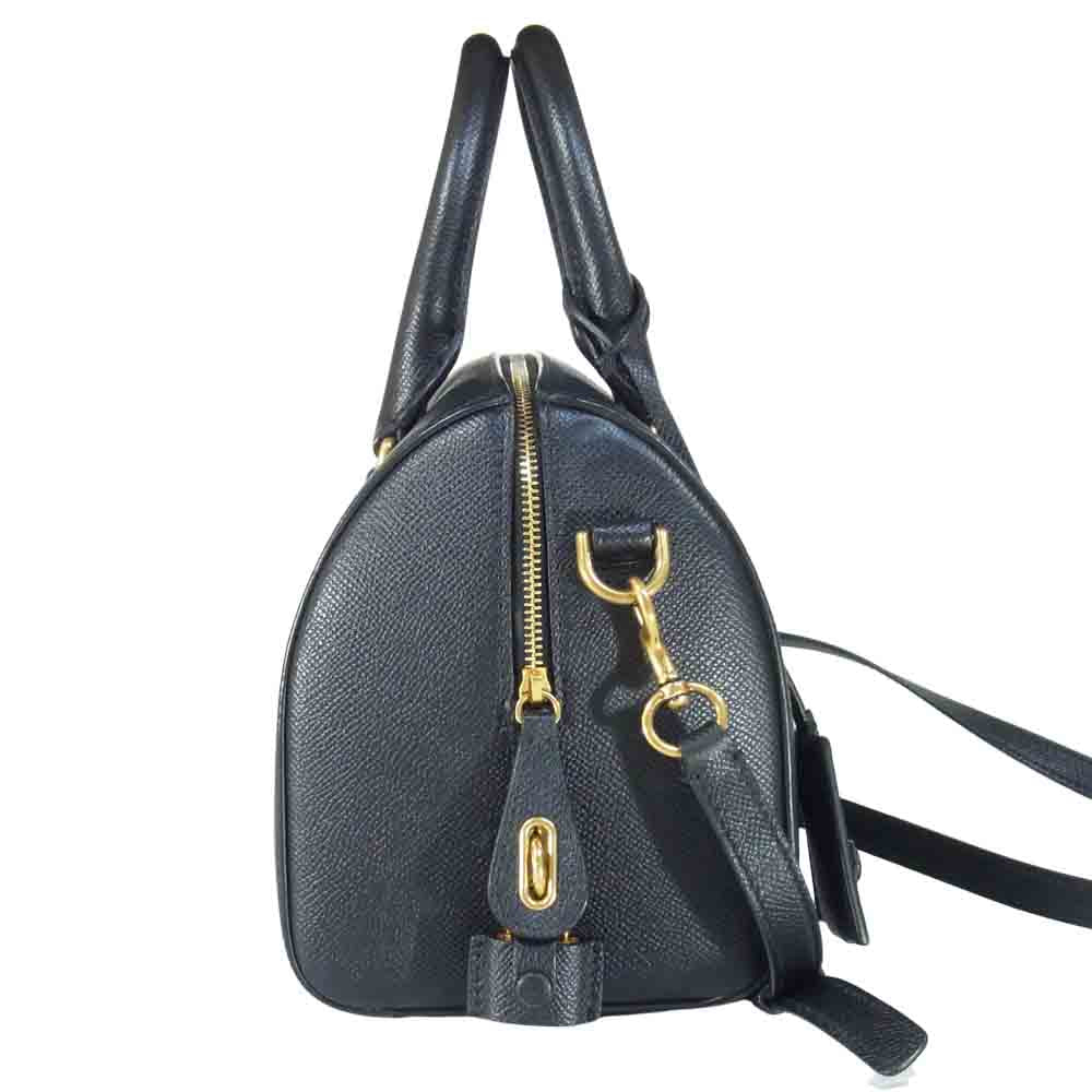 BALENCIAGA バレンシアガ 518872 SMALL VILLE BOWLING BAG スモール ヴィル ボウリング バッグ ブラック系【中古】