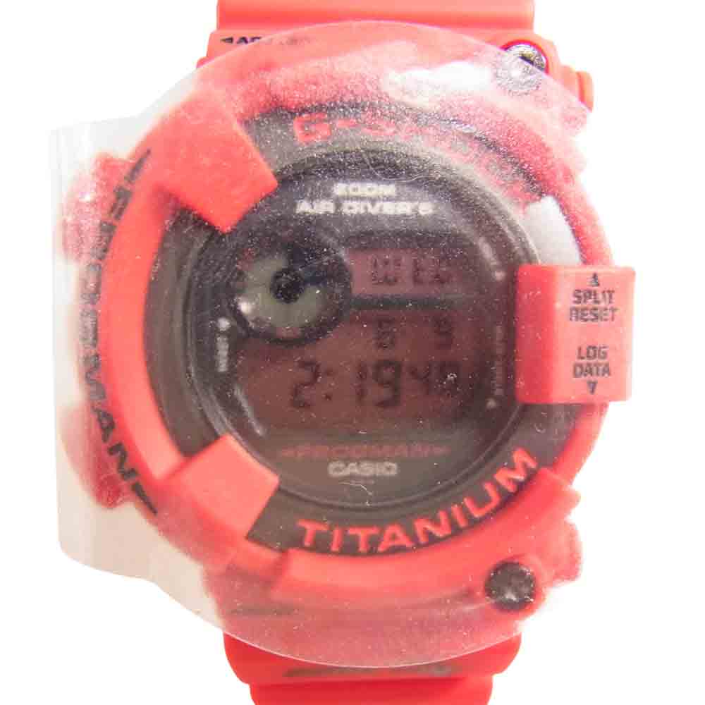 G-SHOCK ジーショック DW-8200NT-4JR FROGMAN 2000 フロッグマン 腕時計 レッド系【極上美品】【中古】