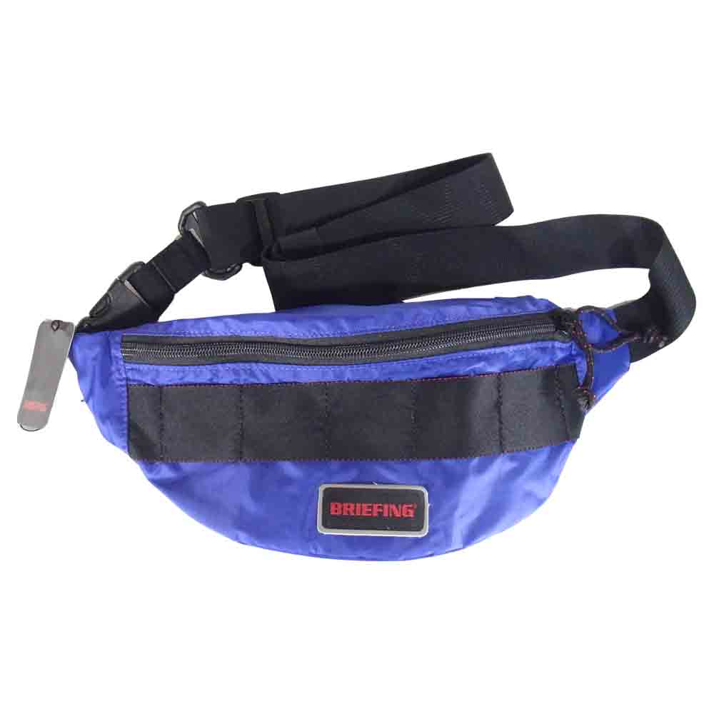 BRIEFING ブリーフィング BRA201L23 MINI POD SL PACKABLE DC ミニ ポッド ウエスト ポーチ パープル系【新古品】【未使用】【中古】