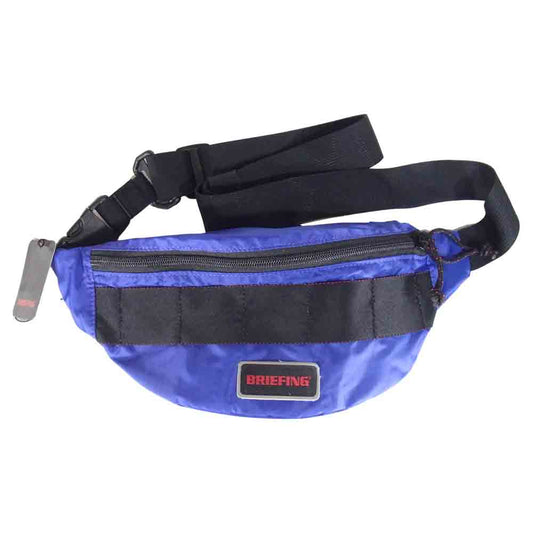 BRIEFING ブリーフィング BRA201L23 MINI POD SL PACKABLE DC ミニ ポッド ウエスト ポーチ パープル系【新古品】【未使用】【中古】