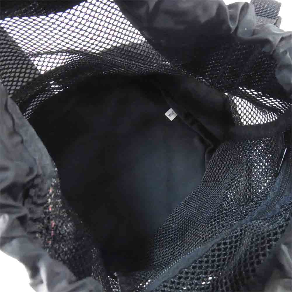 BRIEFING ブリーフィング BRW211L04 MESH DRAWSTRING BAG ショルダー バッグ ブラック系【新古品】【未使用】【中古】