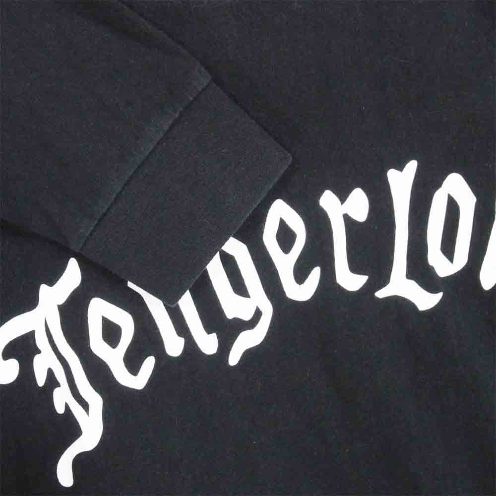 TENDERLOIN テンダーロイン TEE L/S OE ボルネオスカル プリント ロンT カットソー ブラック系 M【中古】