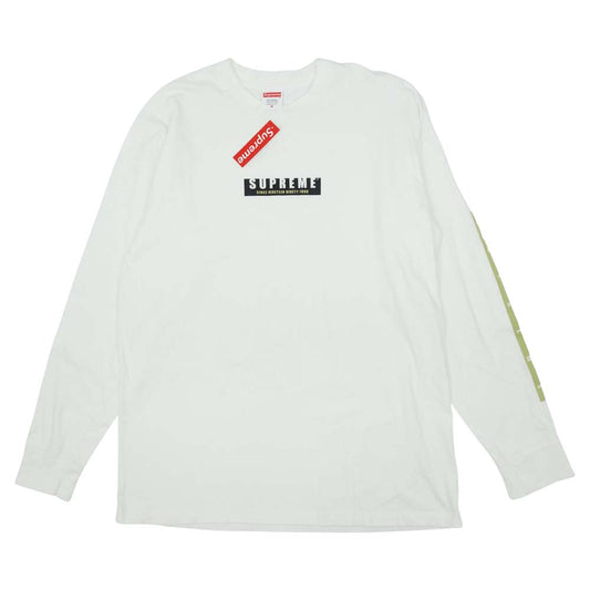 Supreme シュプリーム 18AW 1994 LS Tee 長袖 Tシャツ ホワイト系 M【中古】
