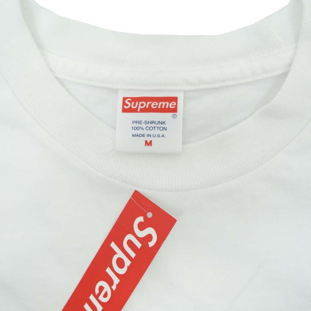 Supreme シュプリーム 18AW 1994 LS Tee 長袖 Tシャツ ホワイト系 M【中古】