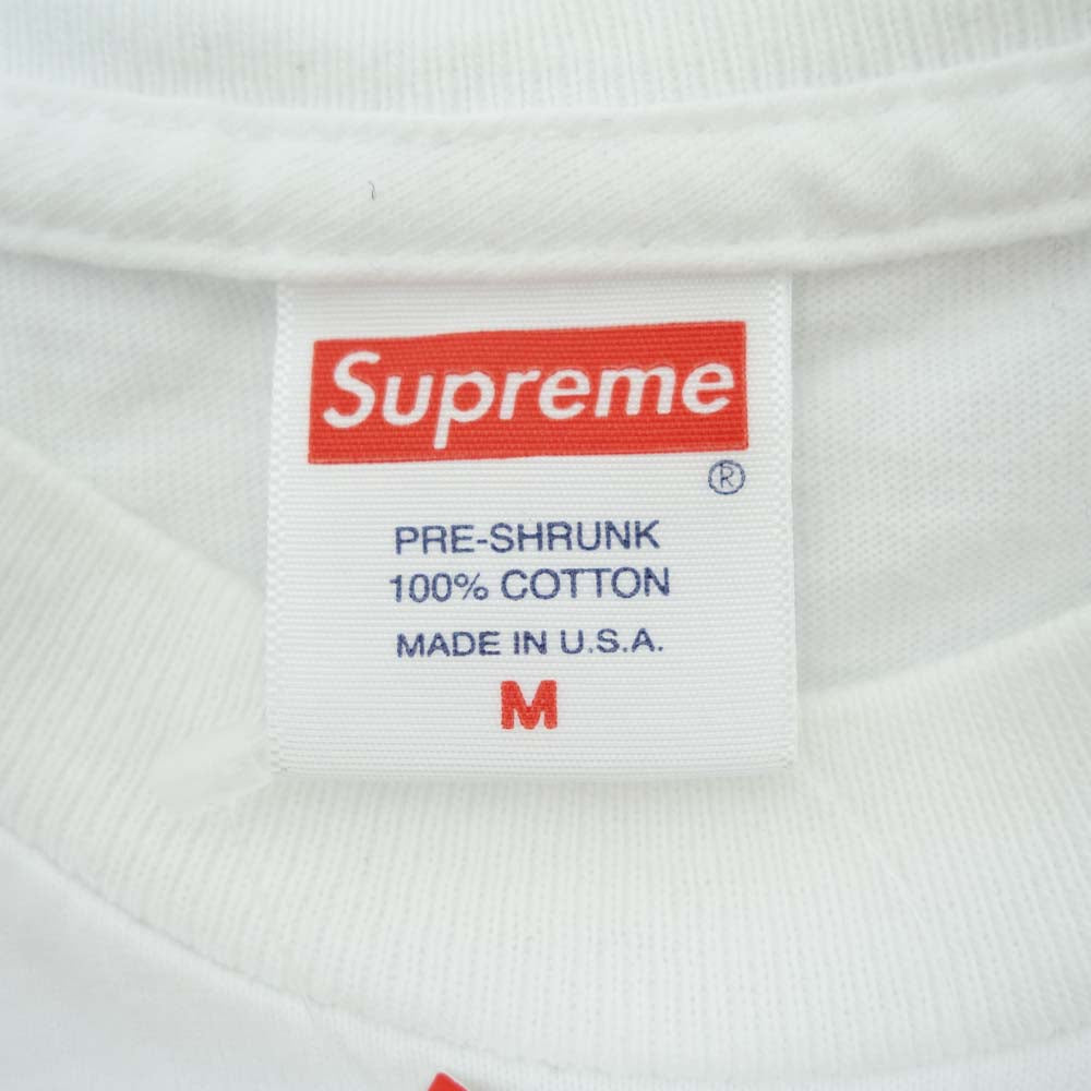 Supreme シュプリーム 18AW 1994 LS Tee 長袖 Tシャツ ホワイト系 M【中古】