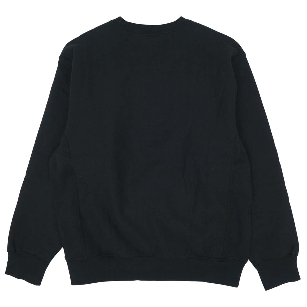 Supreme シュプリーム 18AW Box Logo Crewneck Sweatshirt ボックス ロゴ クルーネック スウェット シャツ ブラック ブラック系 L【中古】