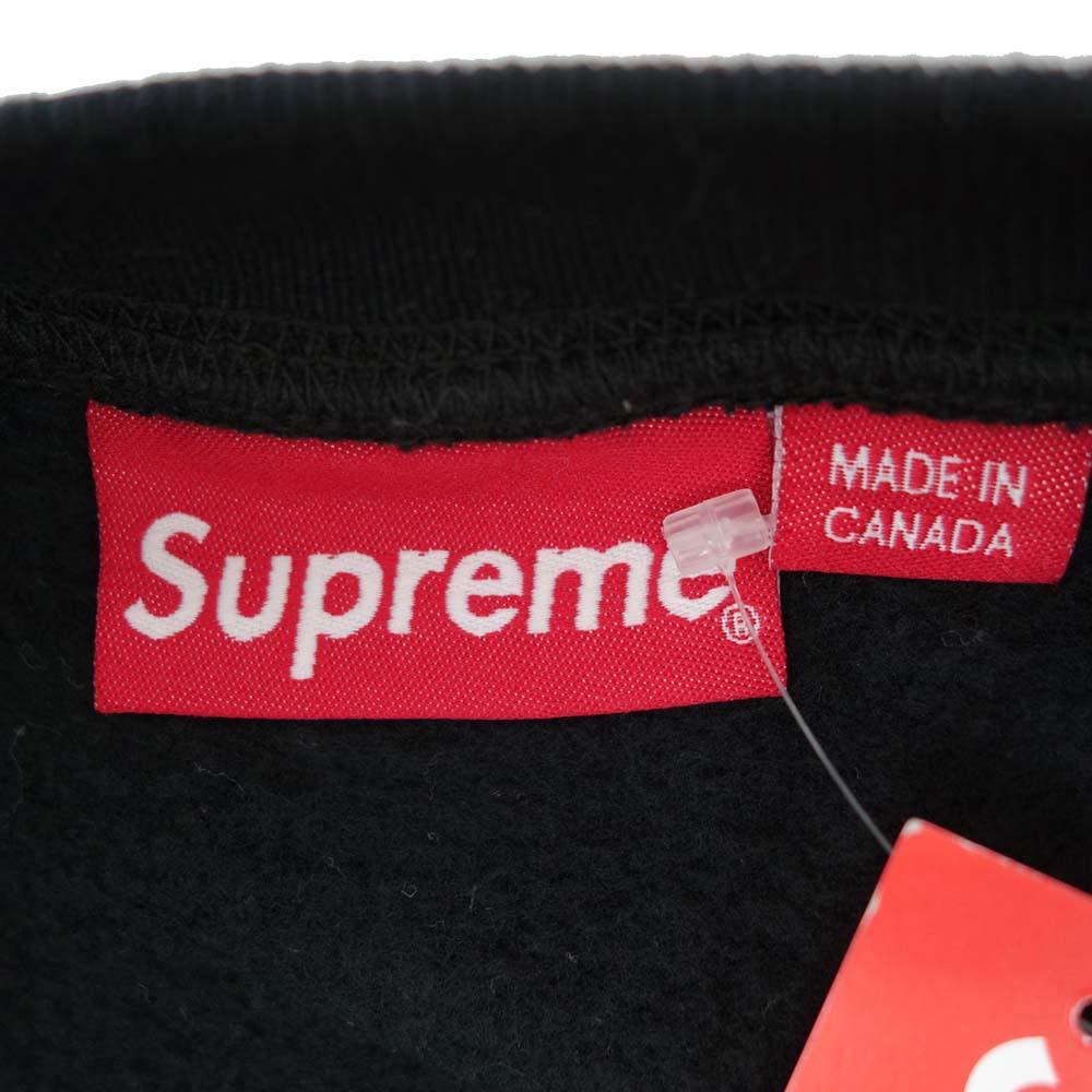 Supreme シュプリーム 18AW Box Logo Crewneck Sweatshirt ボックス ロゴ クルーネック スウェット シャツ ブラック ブラック系 L【中古】