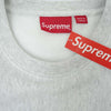 Supreme シュプリーム 18AW Box Logo Crewneck Sweatshirt ボックス ロゴ クルーネック スウェット シャツ アッシュグレー グレー系 L【美品】【中古】
