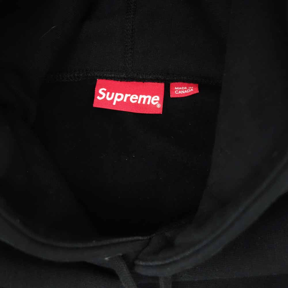 Supreme シュプリーム 19AW Bandana Box Logo Hooded Sweatshirt バンダナ ボックス ロゴ フーデッド スウェット シャツ ブラック ブラック系 L【美品】【中古】