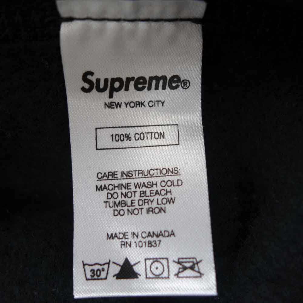 Supreme シュプリーム 19AW Bandana Box Logo Hooded Sweatshirt バンダナ ボックス ロゴ フーデッド スウェット シャツ ブラック ブラック系 L【美品】【中古】