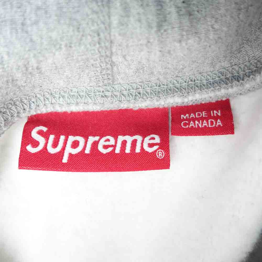 Supreme シュプリーム 19AW Bandana Box Logo Hooded Sweatshirt バンダナ ボックス ロゴ フーデッド スウェット シャツ グレー グレー系 L【中古】