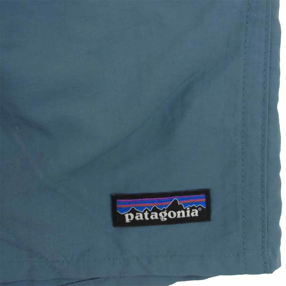 patagonia パタゴニア 19年製 57021 Baggies Shorts 5” バギーズ ショーツ 5インチ Tasmanian Teal タスマニアン ティール グリーン系 XS【美品】【中古】