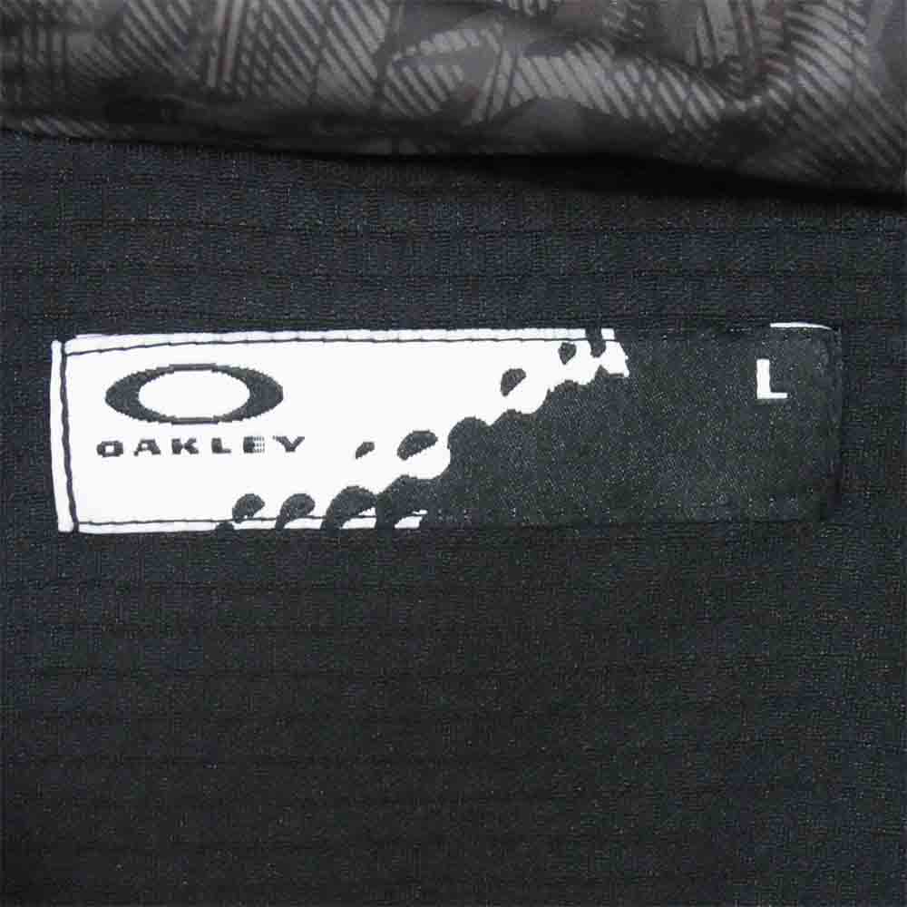 OAKLEY オークリー ATTRACTIVE WIND JACKET アトラクティブ ウィンド ジャケット チャコール系 L【中古】