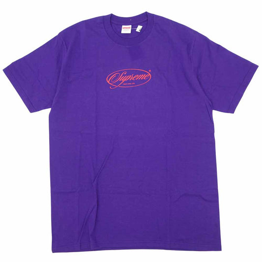 Supreme シュプリーム 20AW Classics Tee クラシックス Tシャツ パープル系 L【美品】【中古】