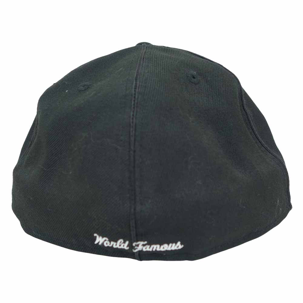 Supreme シュプリーム 17SS × New Era ニューエラ Box Logo Piping ボックス ロゴ キャップ ブラック ブラック系 グリーン系 60.6cm【中古】