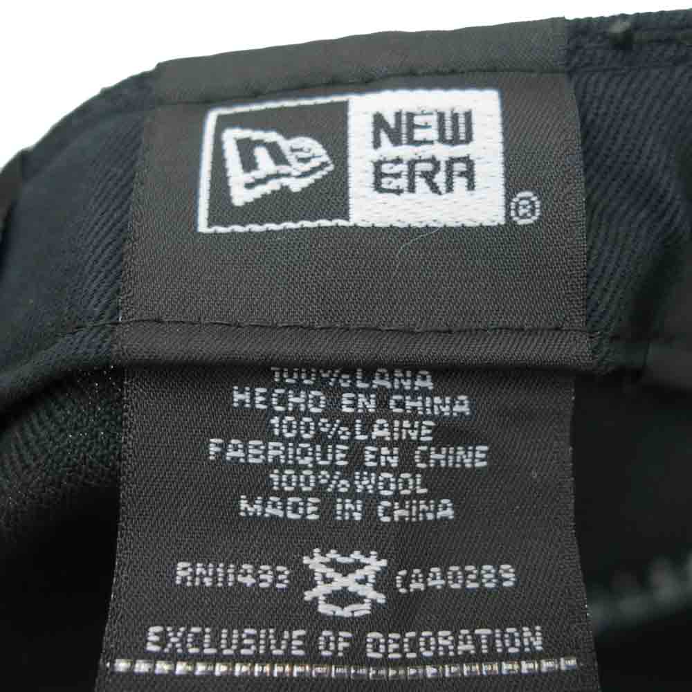 Supreme シュプリーム 17SS × New Era ニューエラ Box Logo Piping ボックス ロゴ キャップ ブラック ブラック系 グリーン系 60.6cm【中古】