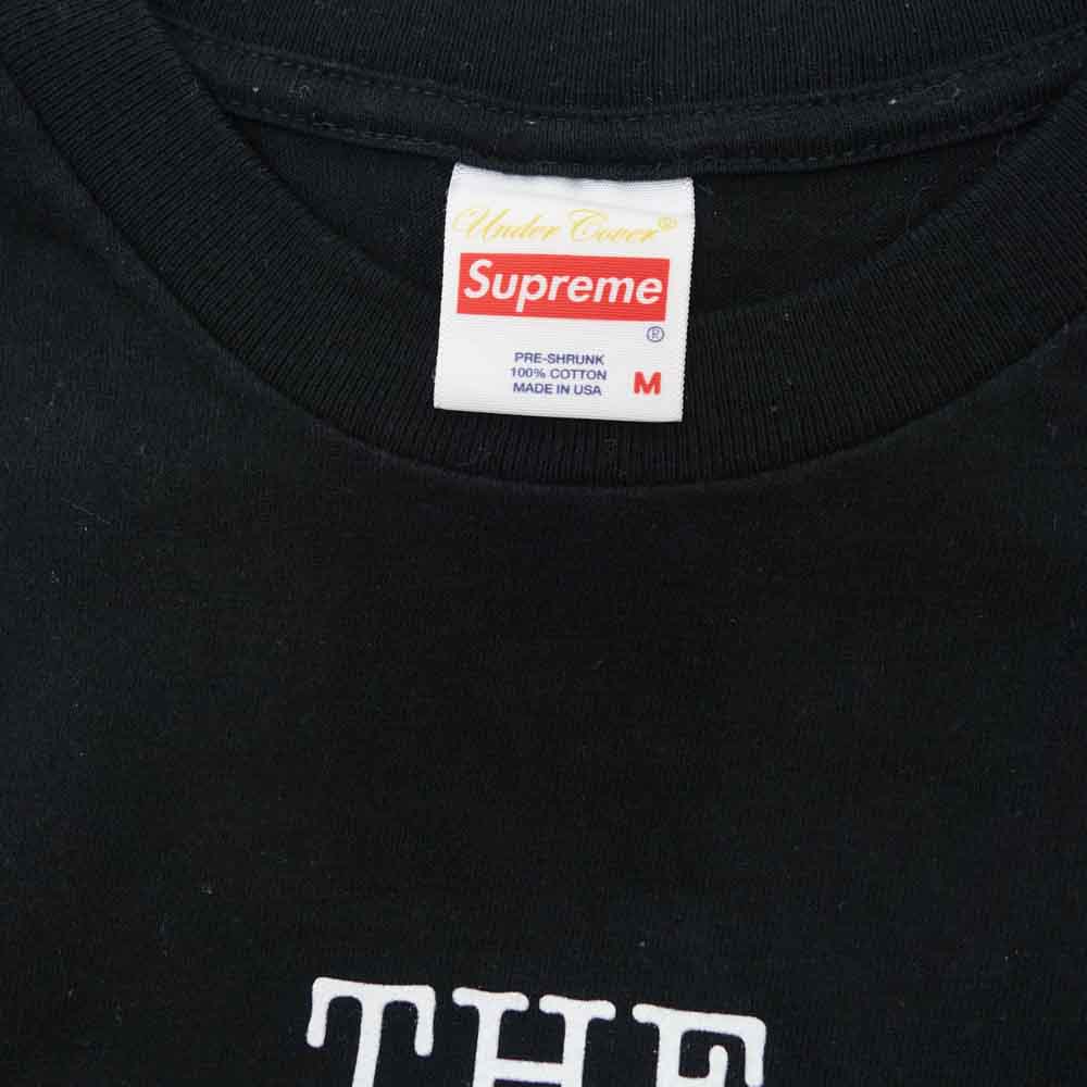 Supreme シュプリーム 18SS × UNDERCOVER アンダーカバー Public Enemy Counterattack L/S Tee パブリックエネミー カウンターアタック 長袖 Tシャツ ブラック系 マルチカラー系 M【美品】【中古】