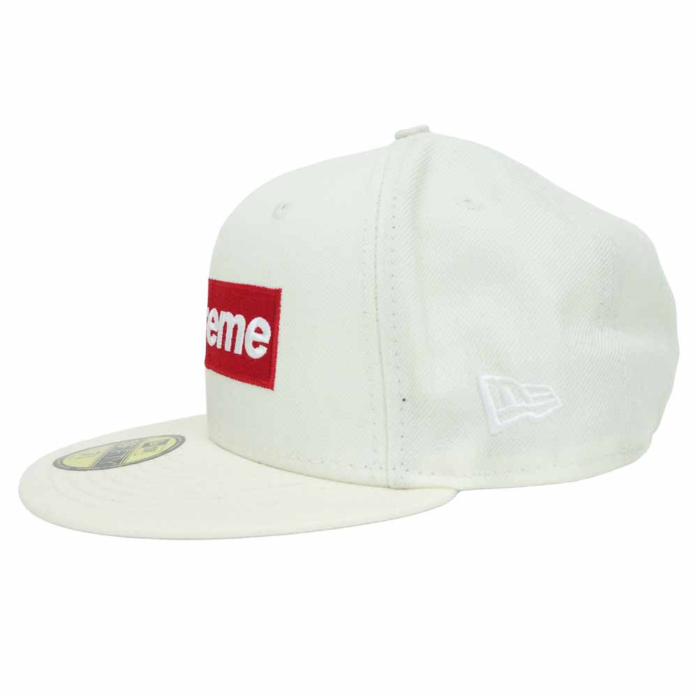 Supreme シュプリーム 20AW × New Era ニューエラ World Famous Box Logo ボックス ロゴ キャップ ホワイト ホワイト系 7 5/8【美品】【中古】