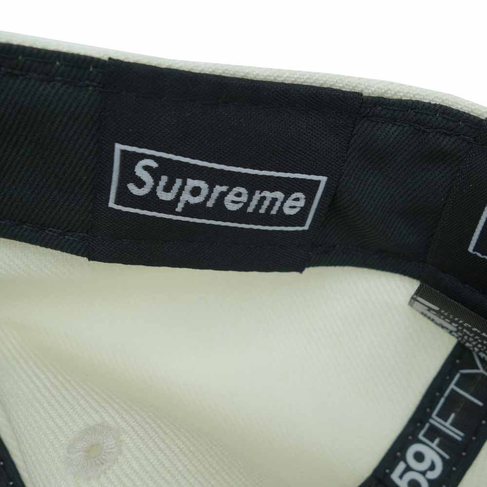 Supreme シュプリーム 20AW × New Era ニューエラ World Famous Box Logo ボックス ロゴ キャップ ホワイト ホワイト系 7 5/8【美品】【中古】
