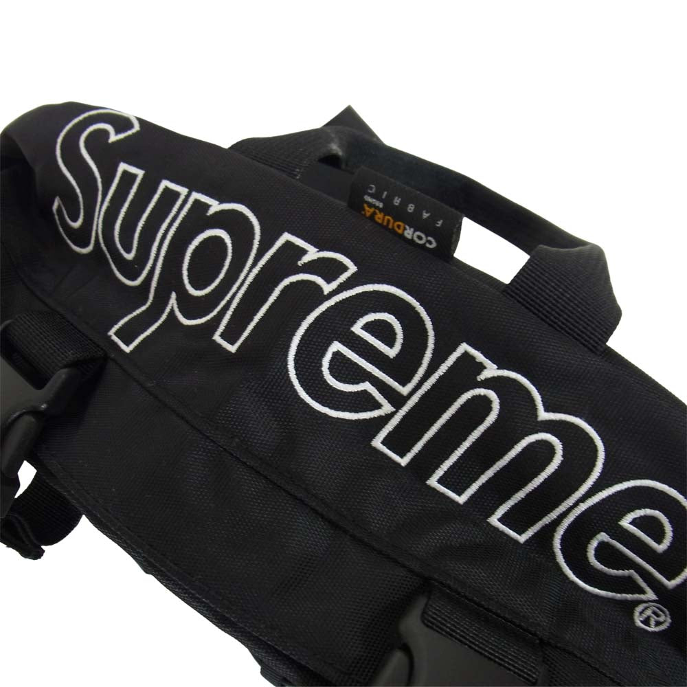 Supreme シュプリーム 19AW Waist Bag ウエスト ポーチ バッグ ブラック系【美品】【中古】