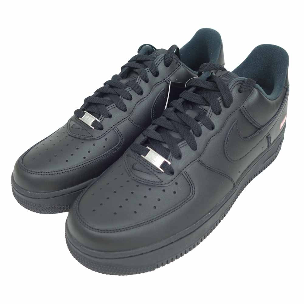 Supreme シュプリーム 20SS CU9225-001 NIKE ナイキ AIR FORCE 1 LOW エア フォース ロー ブラック ブラック系 28cm【極上美品】【中古】
