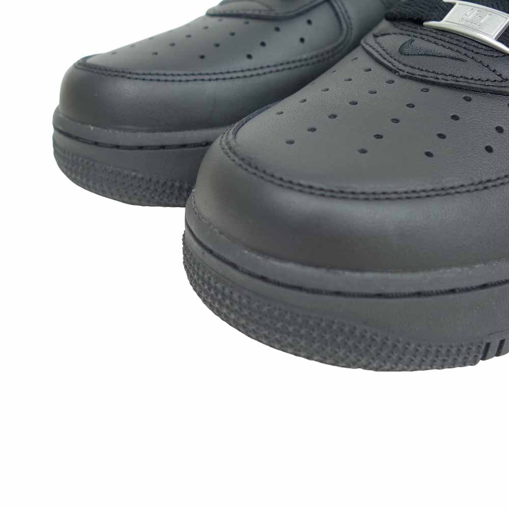 Supreme シュプリーム 20SS CU9225-001 NIKE ナイキ AIR FORCE 1 LOW エア フォース ロー ブラック ブラック系 28cm【極上美品】【中古】