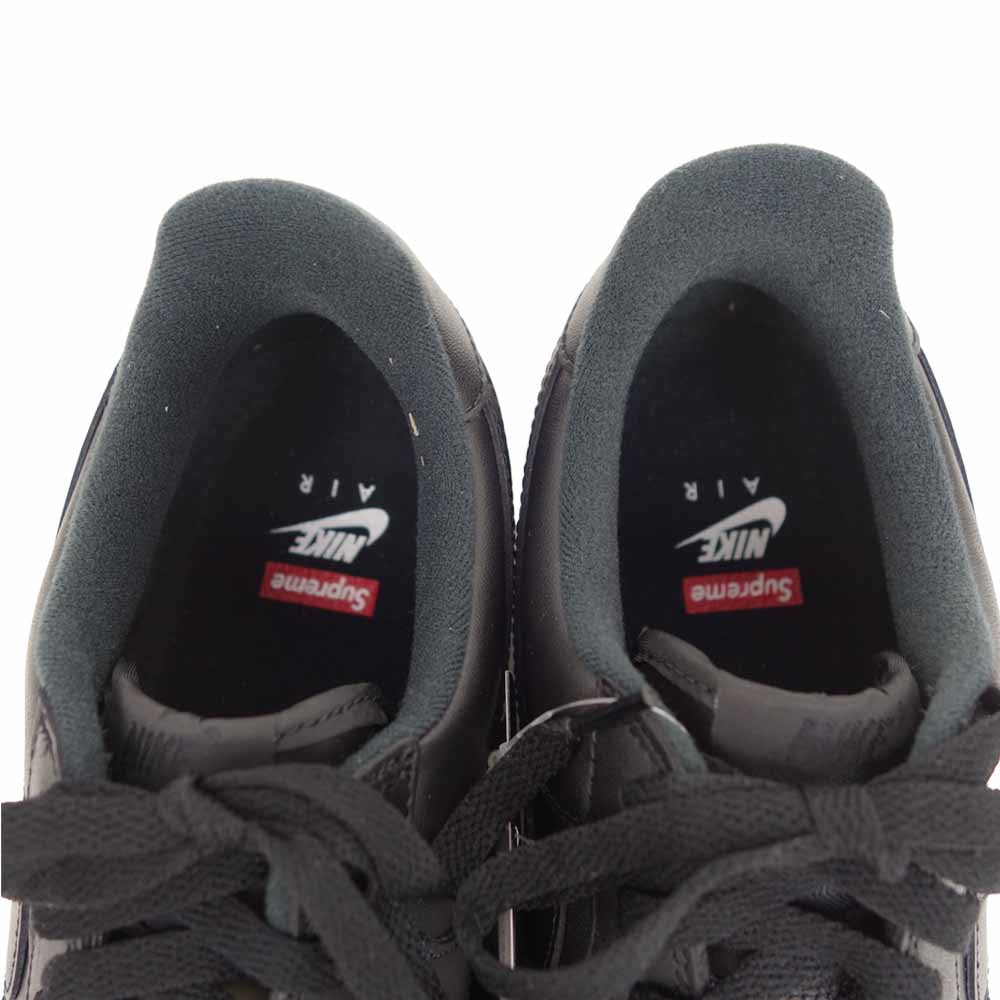 Supreme シュプリーム 20SS CU9225-001 NIKE ナイキ AIR FORCE 1 LOW エア フォース ロー ブラック ブラック系 28cm【極上美品】【中古】