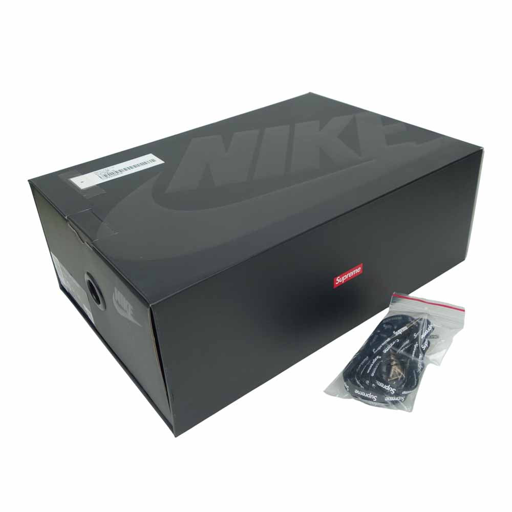 Supreme シュプリーム 20SS CU9225-001 NIKE ナイキ AIR FORCE 1 LOW エア フォース ロー ブラック ブラック系 28cm【極上美品】【中古】