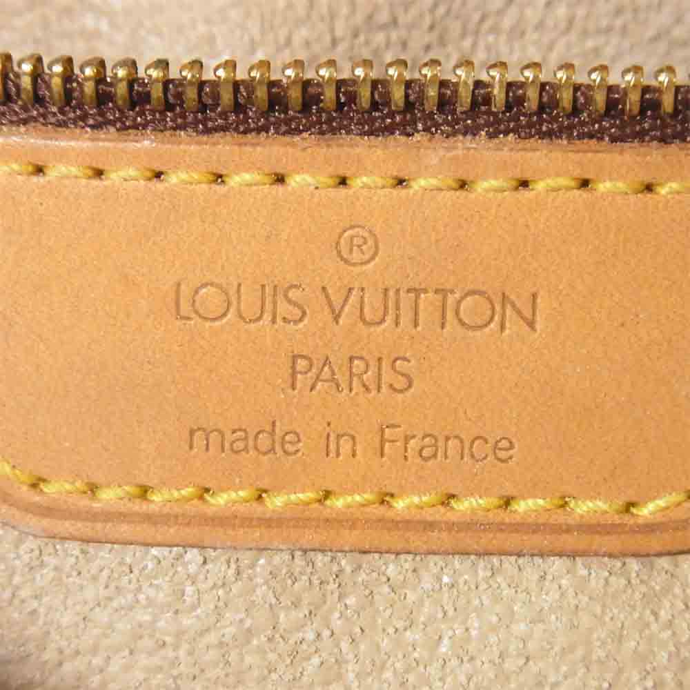 LOUIS VUITTON ルイ・ヴィトン M42238 モノグラム プチバケットPM トートバッグ ブラウン系【中古】