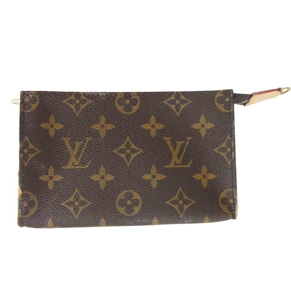 LOUIS VUITTON ルイ・ヴィトン M42238 モノグラム プチバケットPM トートバッグ ブラウン系【中古】