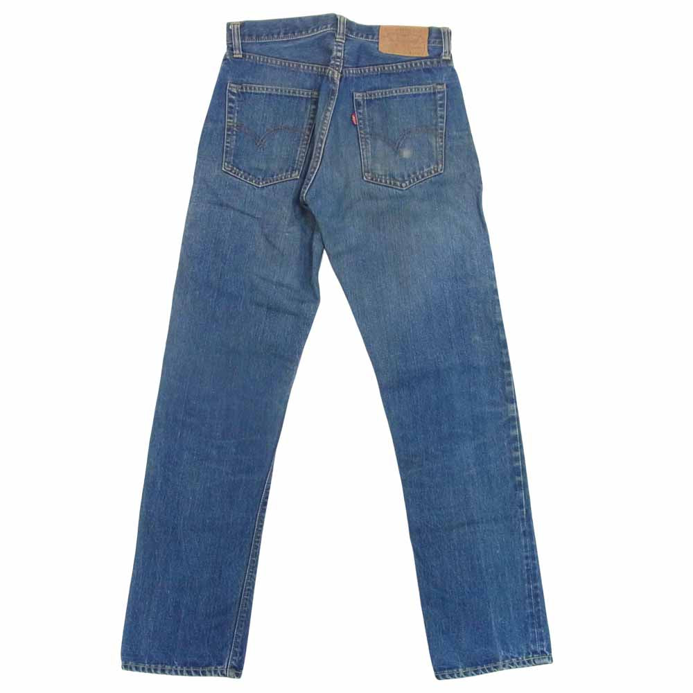 Levi's リーバイス オリジナル ヴィンテージ 505 スモールe 66前期 ボタン裏8 赤ミミ インディゴブルー系 31【中古】