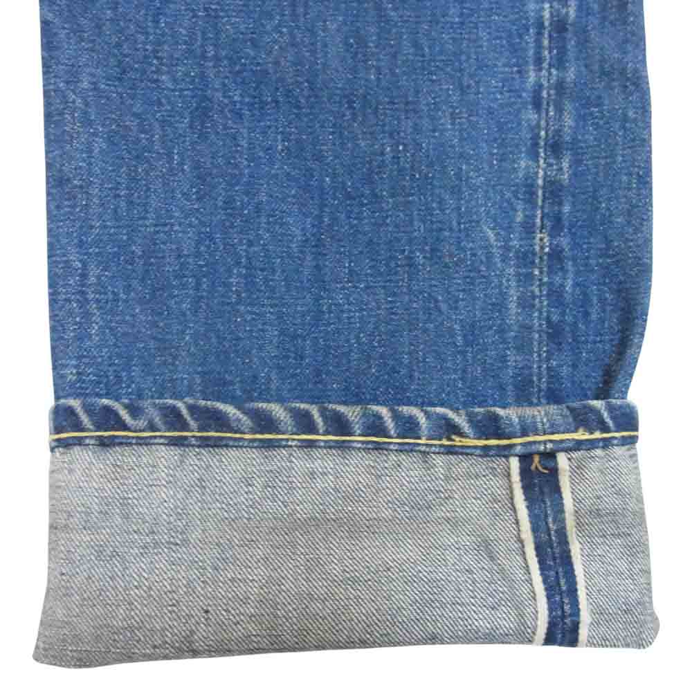Levi's リーバイス オリジナル ヴィンテージ 505 スモールe 66前期 ボタン裏8 赤ミミ インディゴブルー系 31【中古】