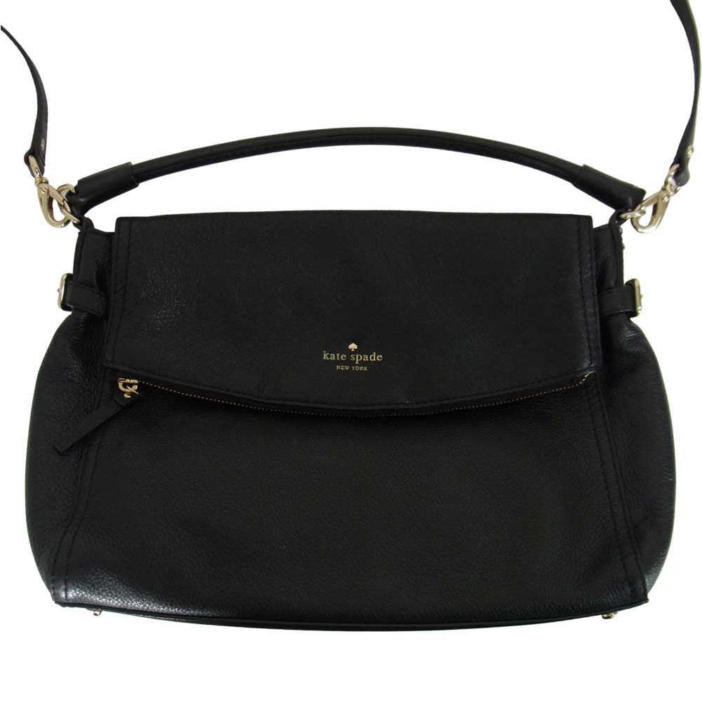 Kate Spade ケイトスペード 2WAY ショルダー バッグ ブラック ブラック系【中古】