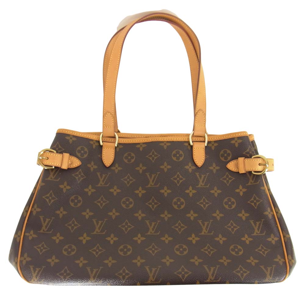 LOUIS VUITTON ルイ・ヴィトン M51154 SA0171 バティニョール ホリゾンタル モノグラム レザー バッグ ブラウン系【中古】