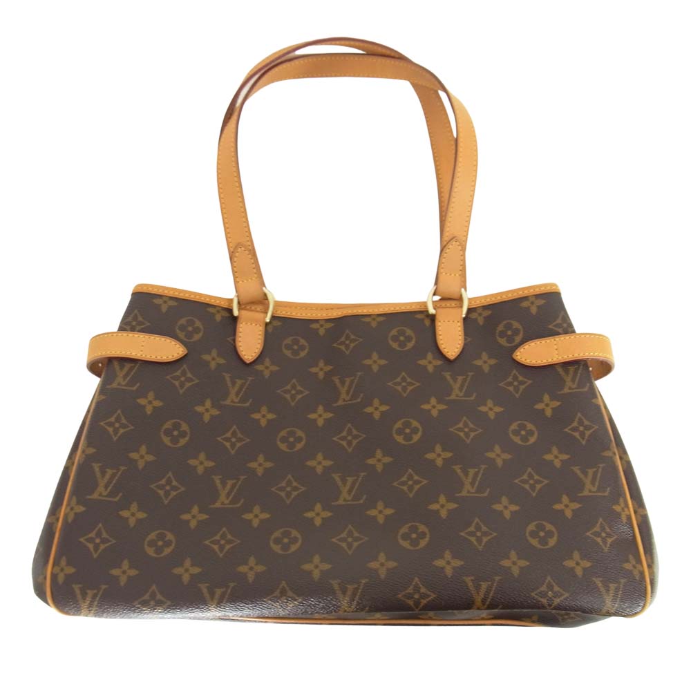 LOUIS VUITTON ルイ・ヴィトン M51154 SA0171 バティニョール ホリゾンタル モノグラム レザー バッグ ブラウン系【中古】