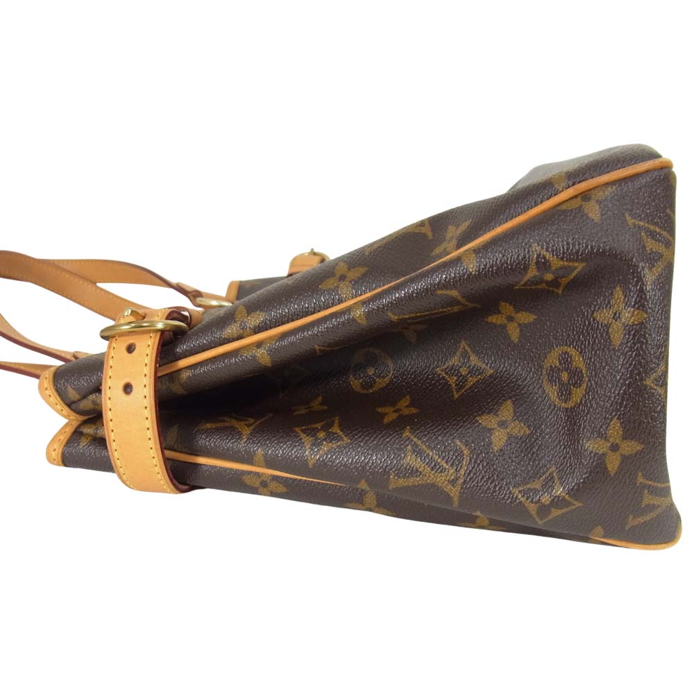 LOUIS VUITTON ルイ・ヴィトン M51154 SA0171 バティニョール ホリゾンタル モノグラム レザー バッグ ブラウン系【中古】