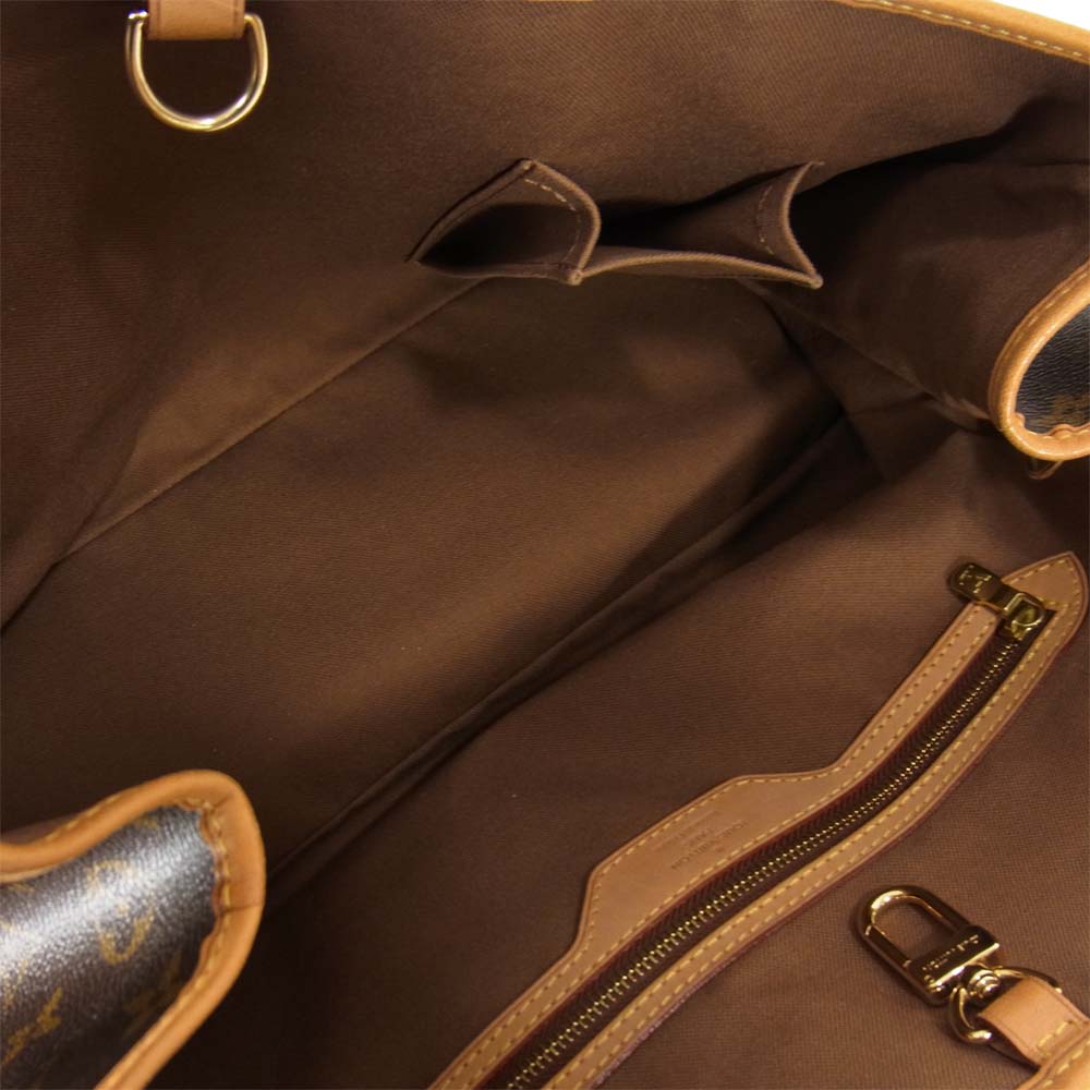 LOUIS VUITTON ルイ・ヴィトン M51154 SA0171 バティニョール ホリゾンタル モノグラム レザー バッグ ブラウン系【中古】