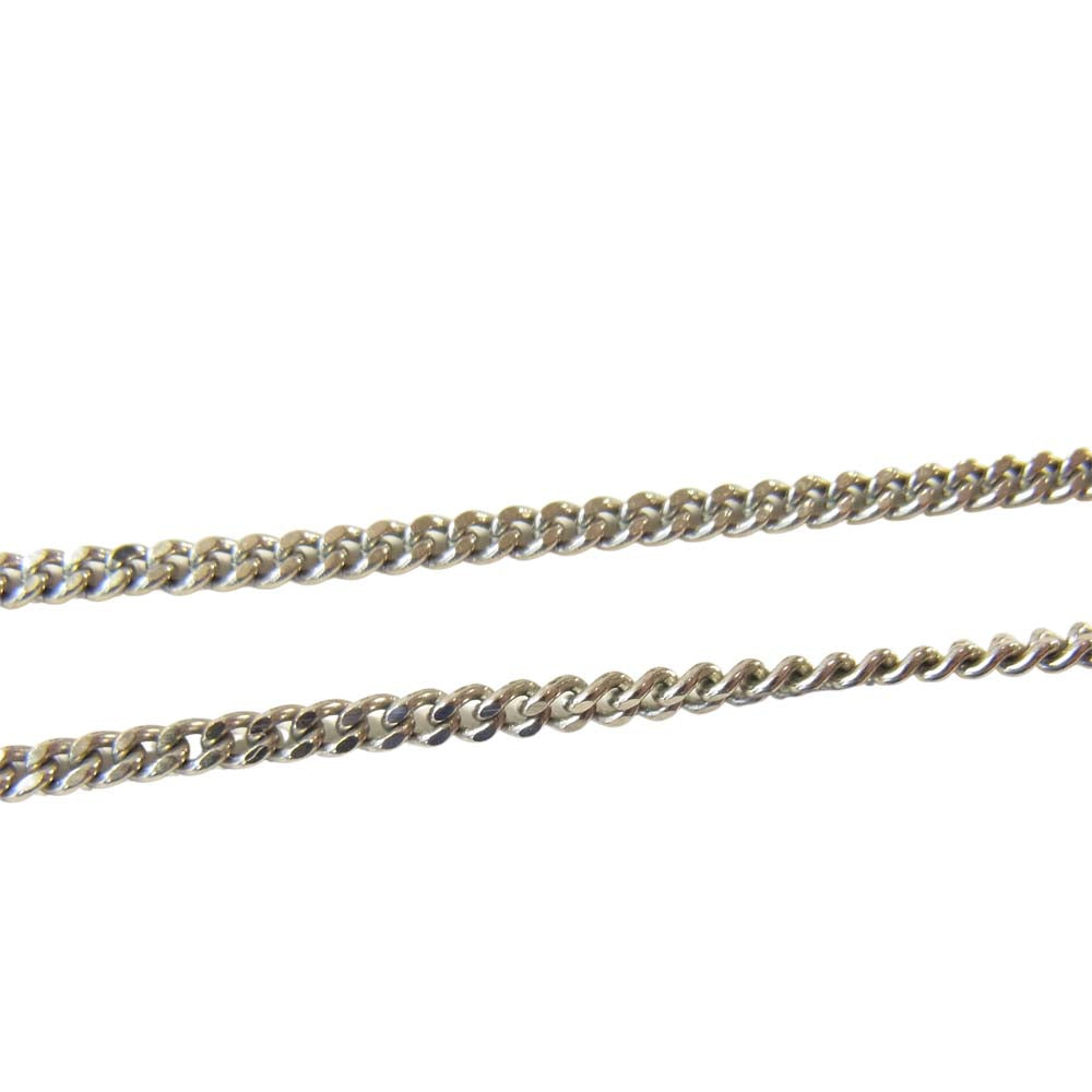 CHANEL シャネル ココマーク ハート ネックレス シルバー系【中古】